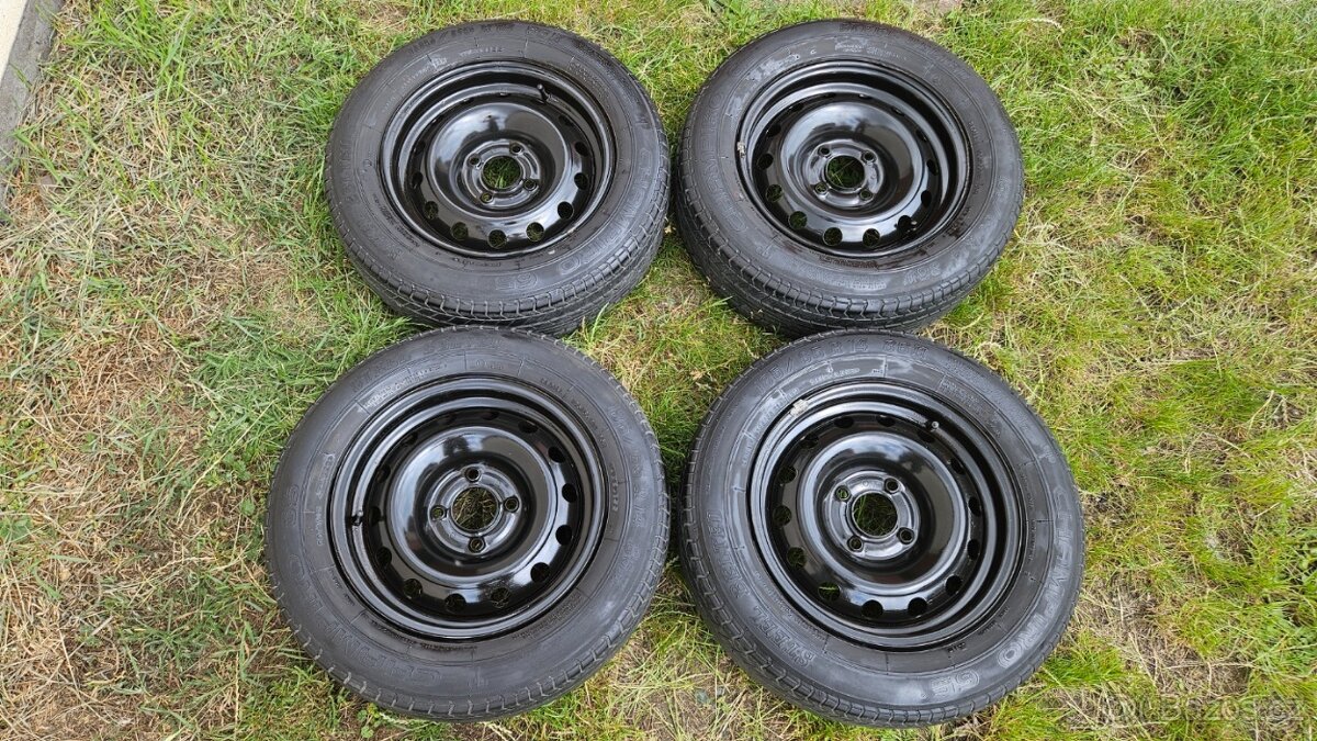 Peugeot,Citroen letní kola 185/65R14 disky 5,5Jx14 4x108
