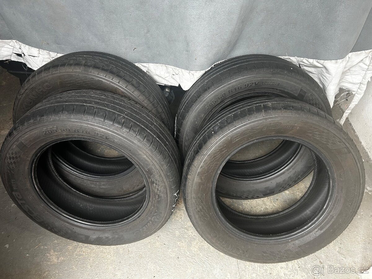 Letní pneumatiky Kumho 205/60R16