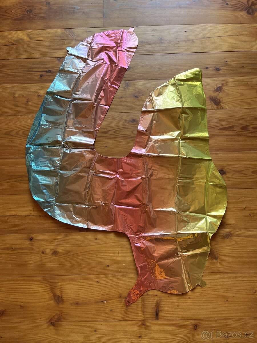 Narozeninový balón číslo 4