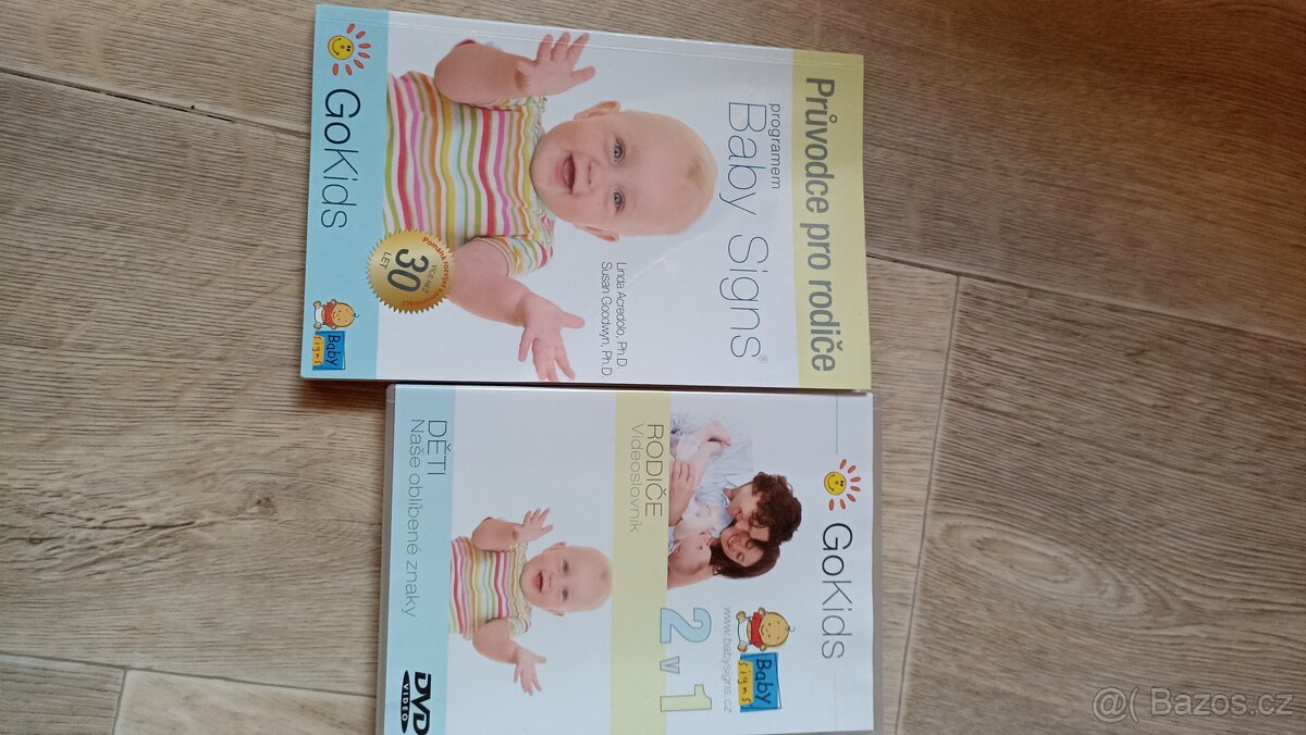 DVD a brožura o znakování miminek