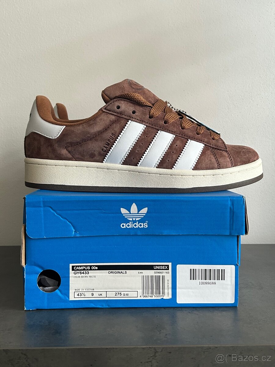 Adidas Campus 00s Brown/White 43