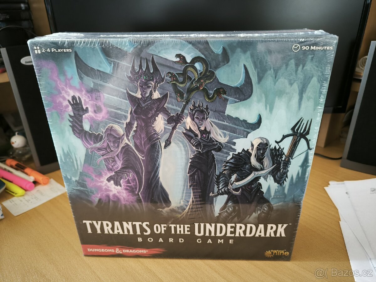 Tyrants of the Underdark - desková hra