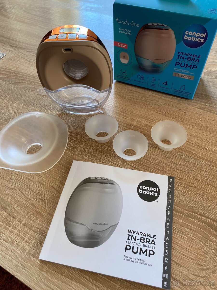 Elektrická odsávačka Canpolbabies do podprsenky