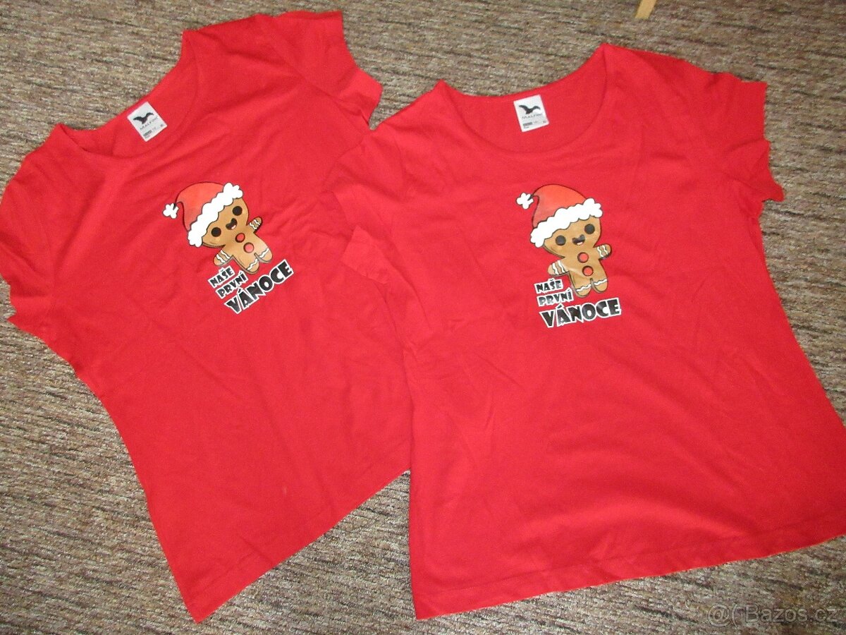 Nová trička vel. 158 na 12 let, XS,S a 2x XL.