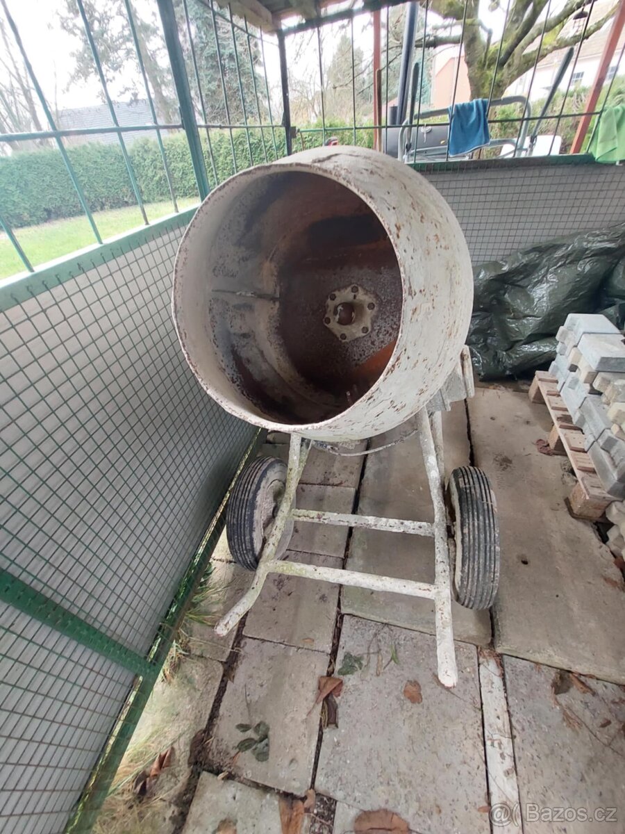 Míchačka na beton 1,5kW na 380W