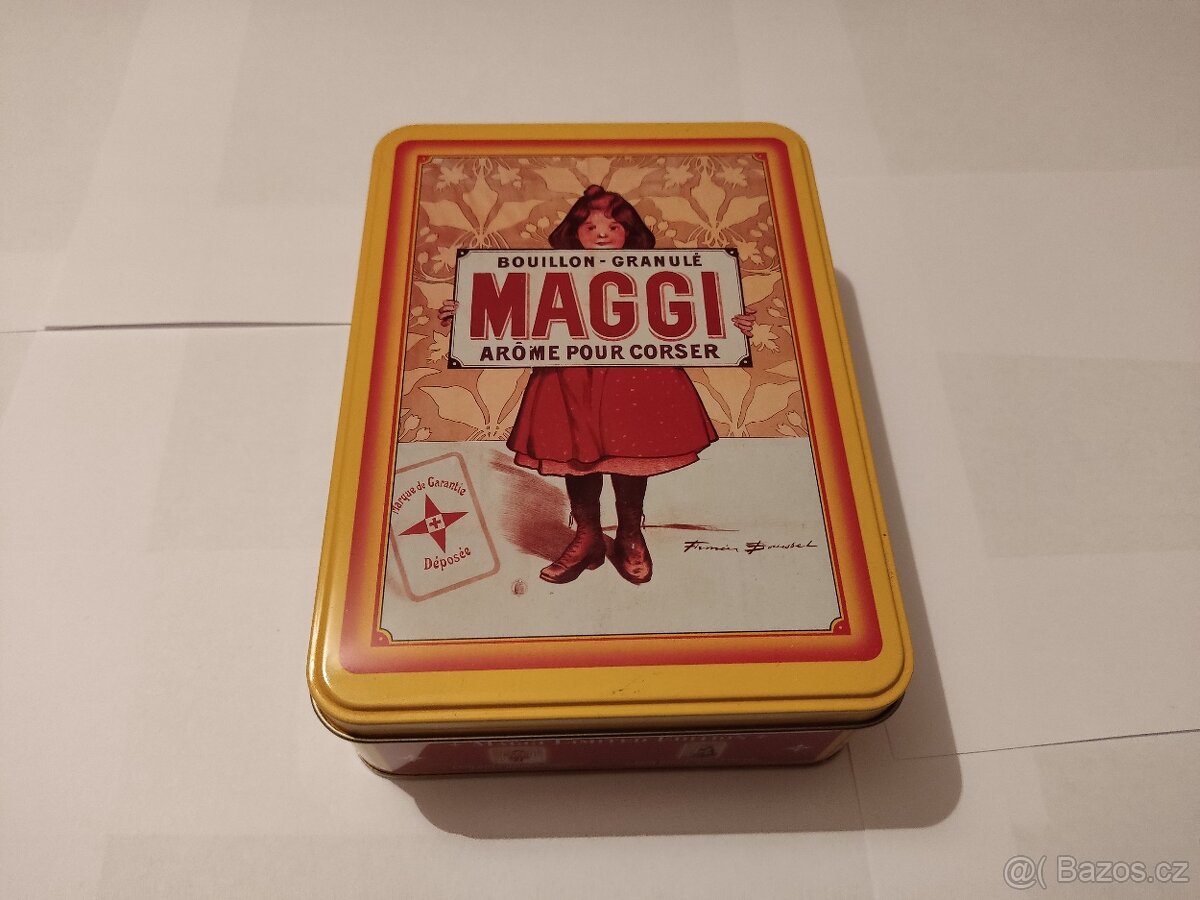 Plechová retro krabička Maggi