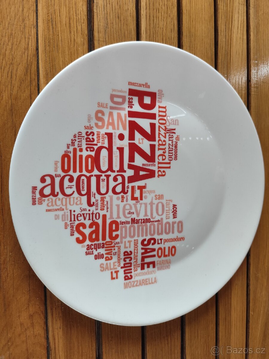 Pizza talíře