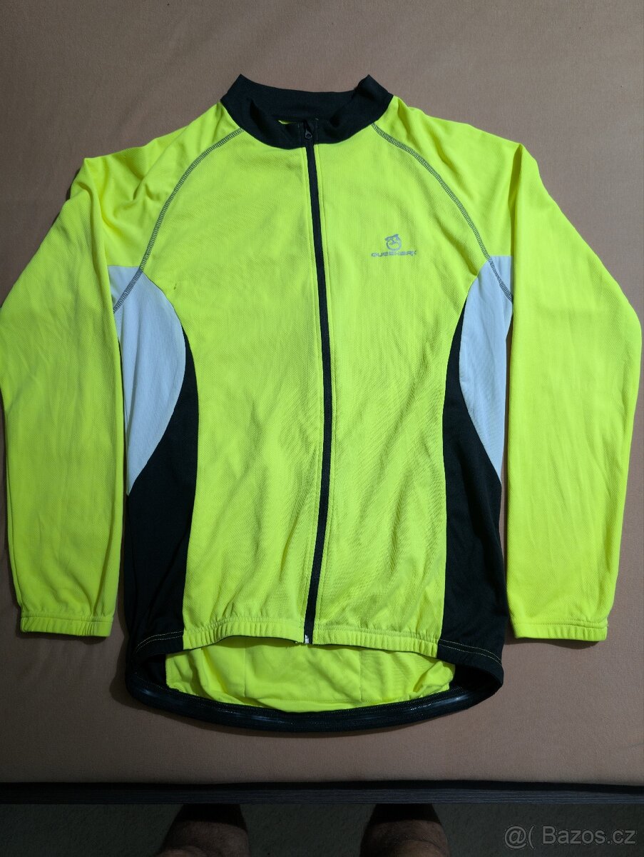 Cyklistický dres reflexní dlouhý rukáv