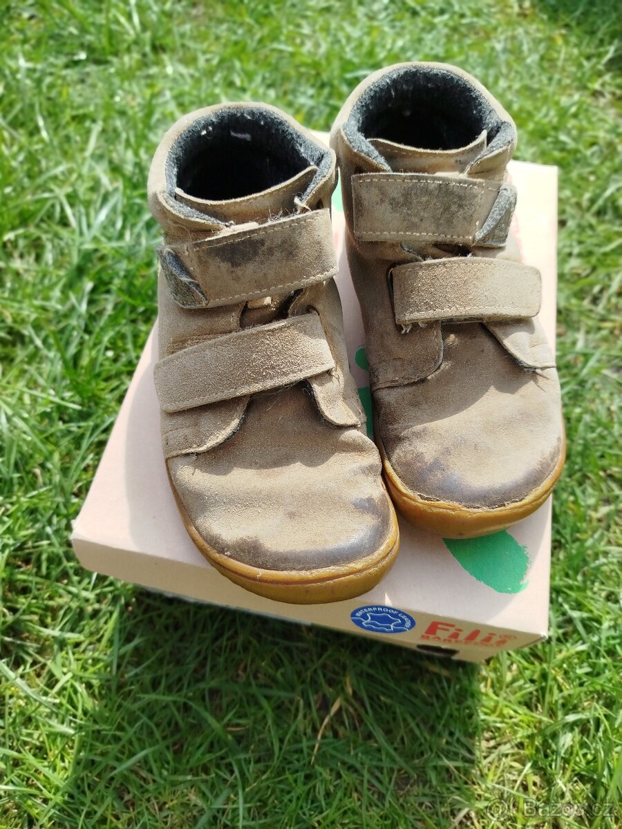 Kožené Barefoot boty Filii vel. 29