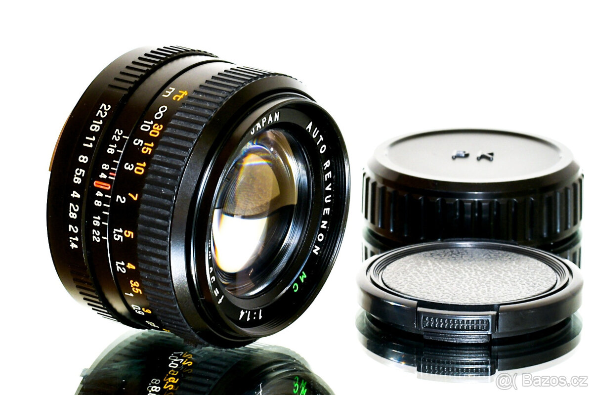 Revuenon auto MC 1,4/50mm pro Pentax TOP STAV