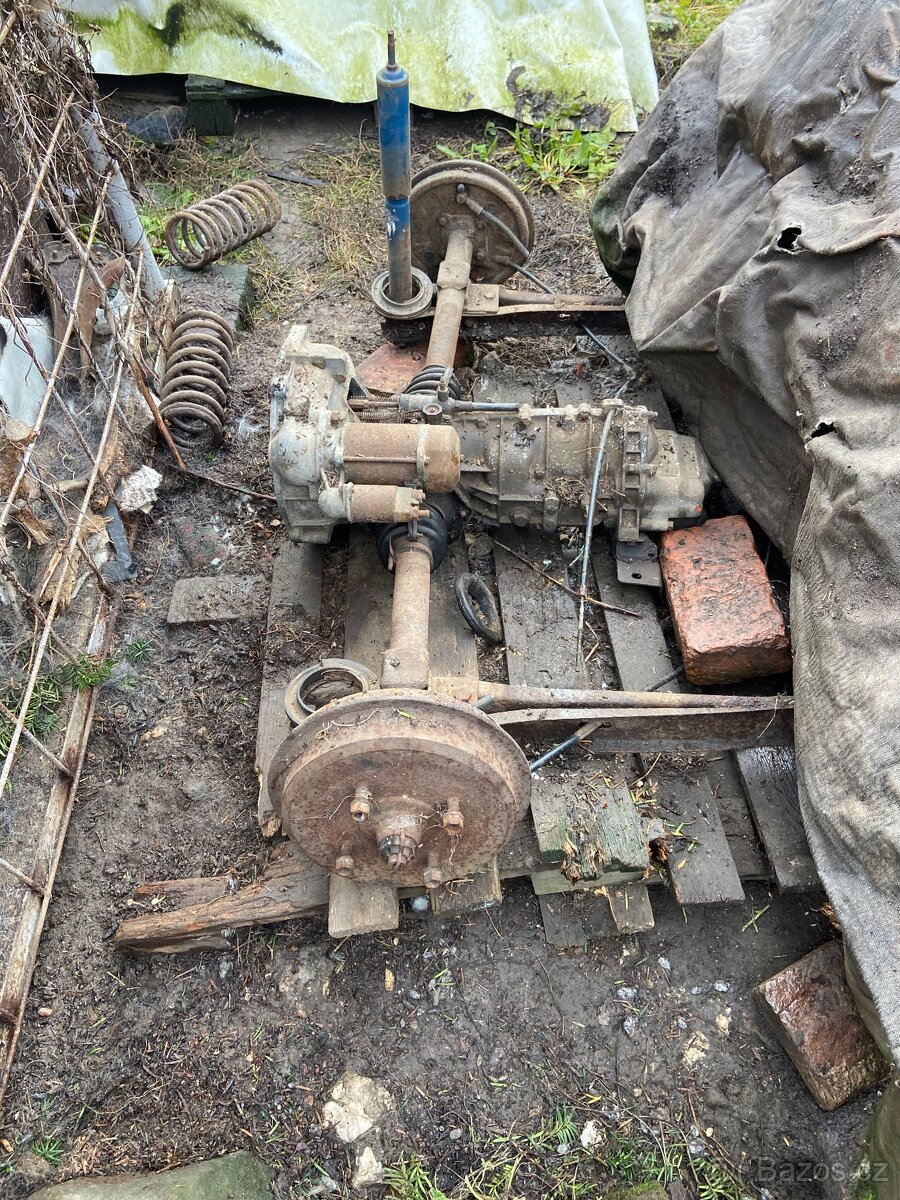 Náprava škoda 125l