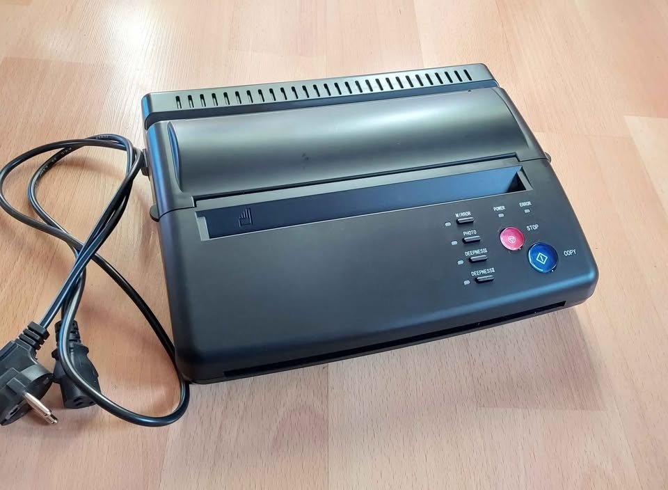 Termokopírka na tetování