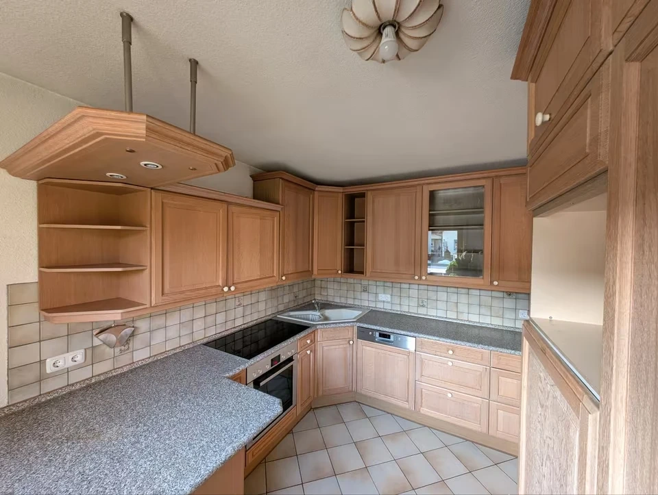 Rustikální kuchyně, bělený dub (2501.22)