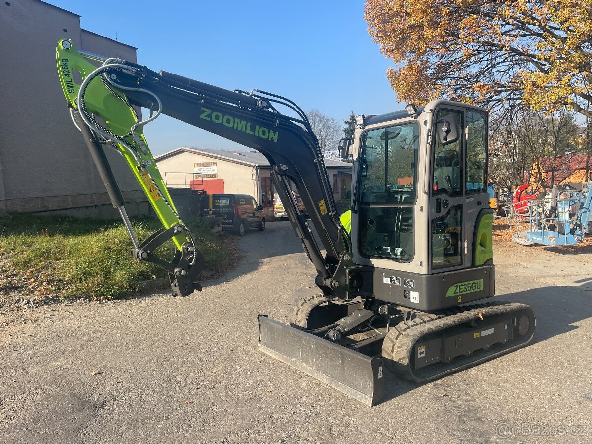 Pásový bagr Zoomlion ZE35GU