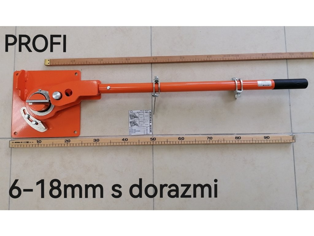 Ohýbačka na roxor, třmínky, háky