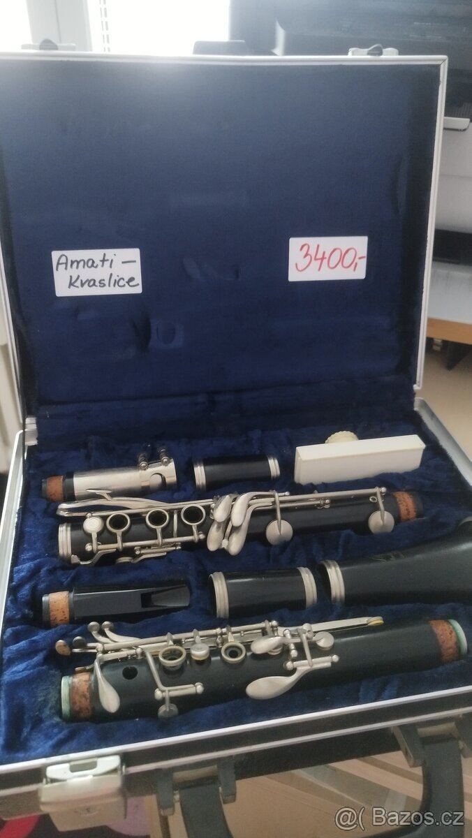 Klarinet - Amati Kraslice ČSSR