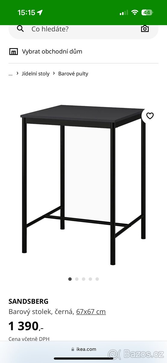 Ikea stůl Sandsberg