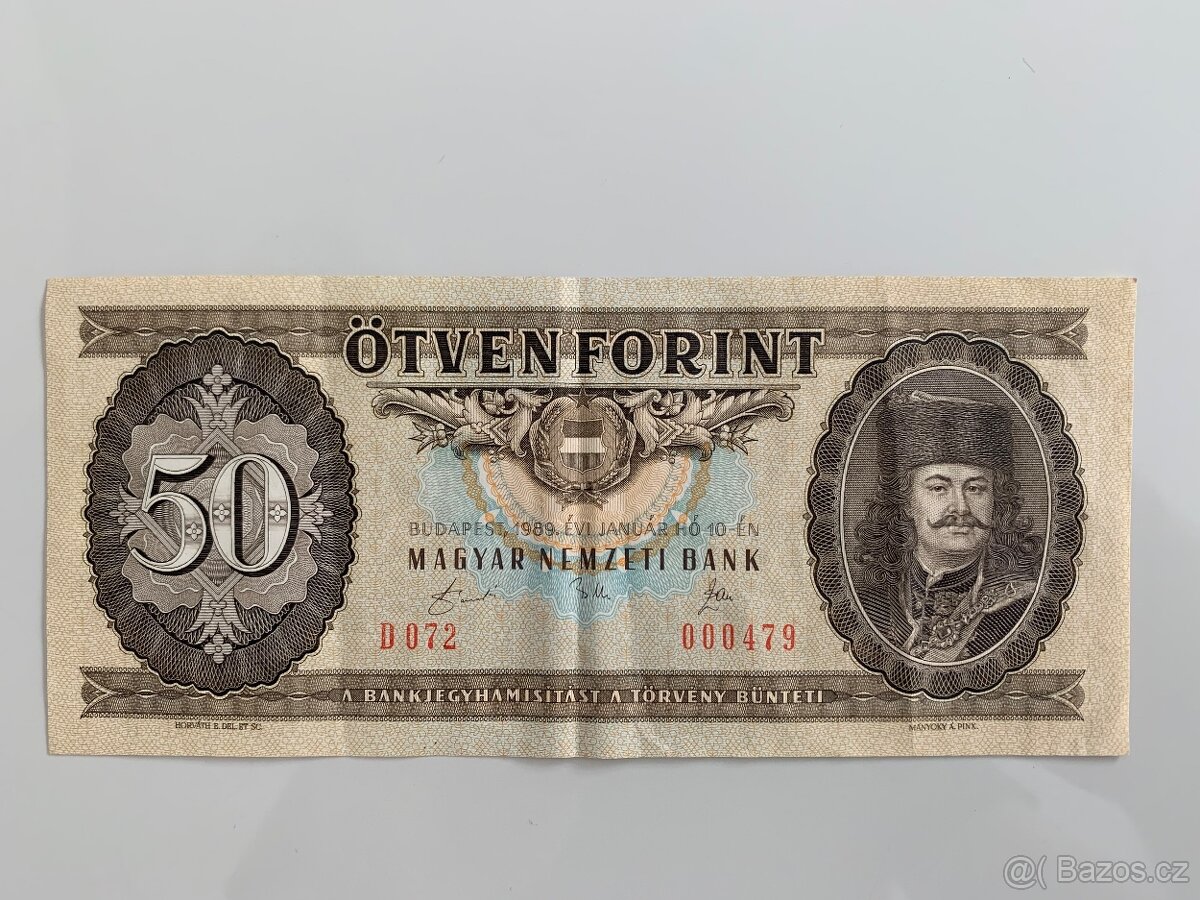 50 Forint 1989