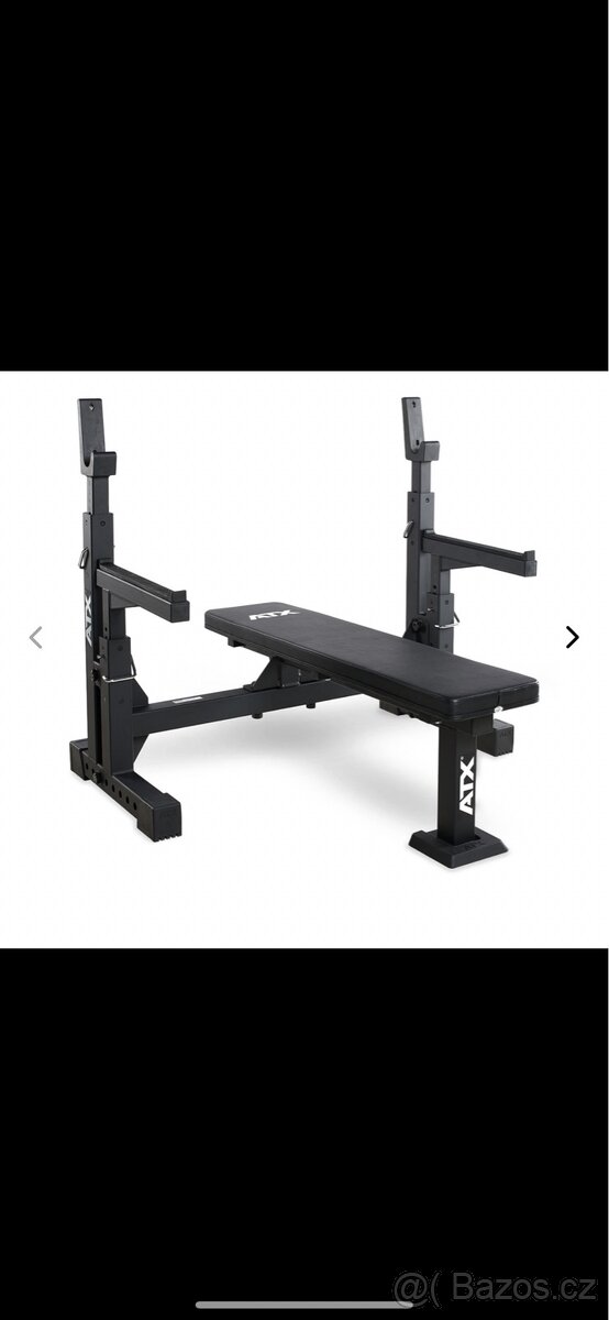 Bench press lavice + postranním jištěním