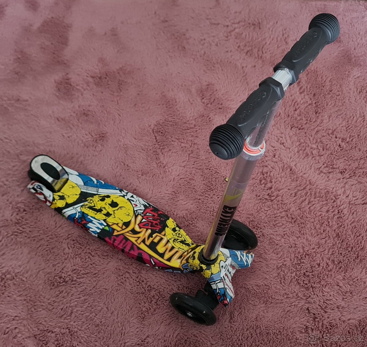 TOP - dětská koloběžka tříkolová NILS EXTREME HLB06P