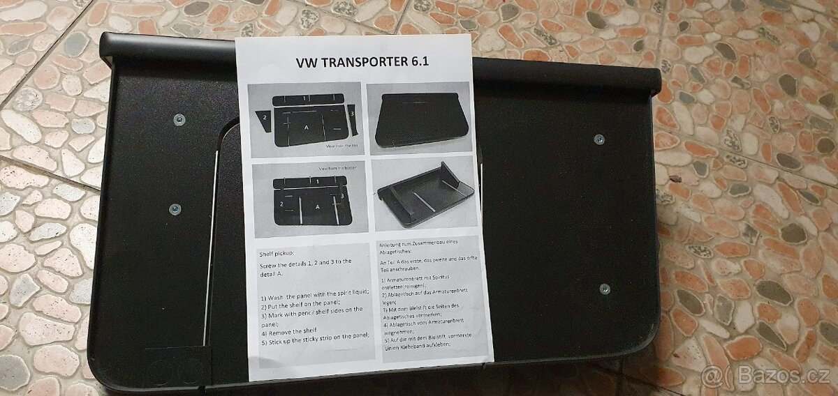 deska na přístrojovou desku VW T6