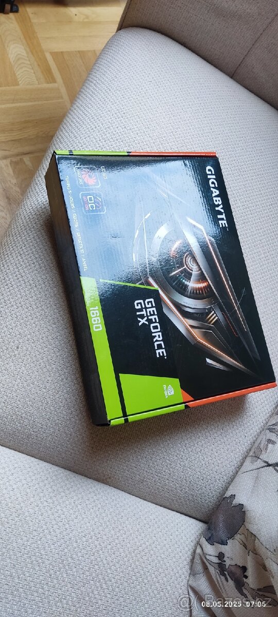 Grafická Karta Nvidia GTX 1660 Gigabyte 6gb