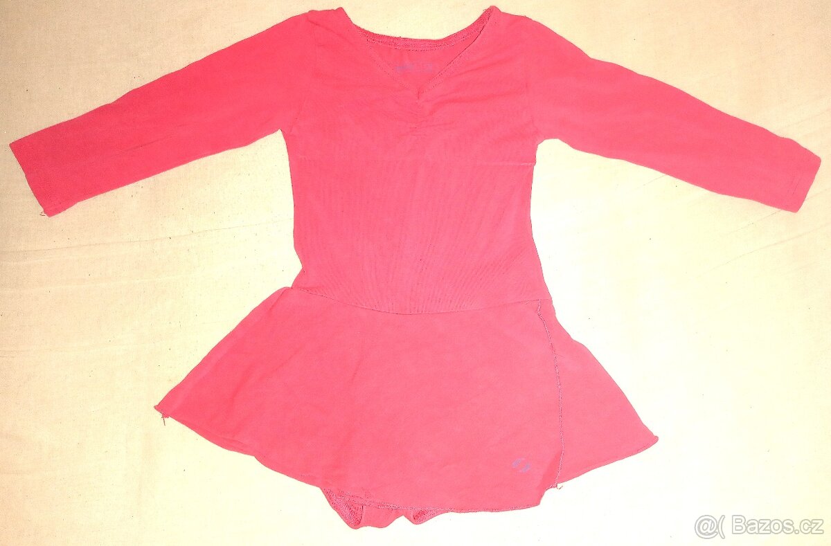 dívčí gymnastický trikot vel. 110