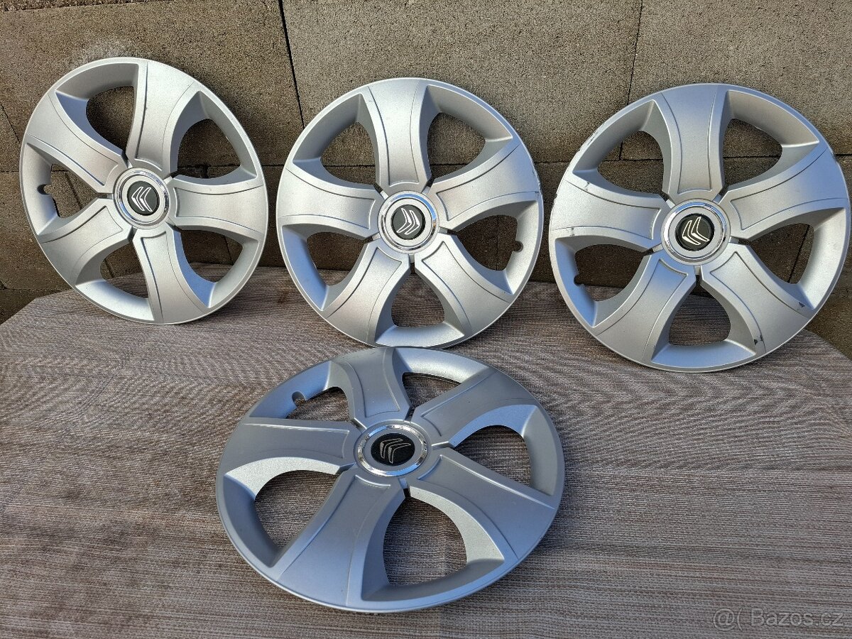 Poklice 15" se znaky Citroen
