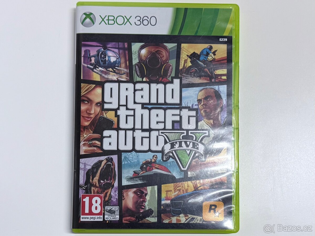 - Xbox360 hra Grand Theft Auto V -