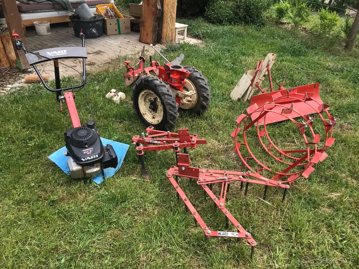 Tera Vari,T20,Honda GCV 190,pluh,návleky,radlice,brány.