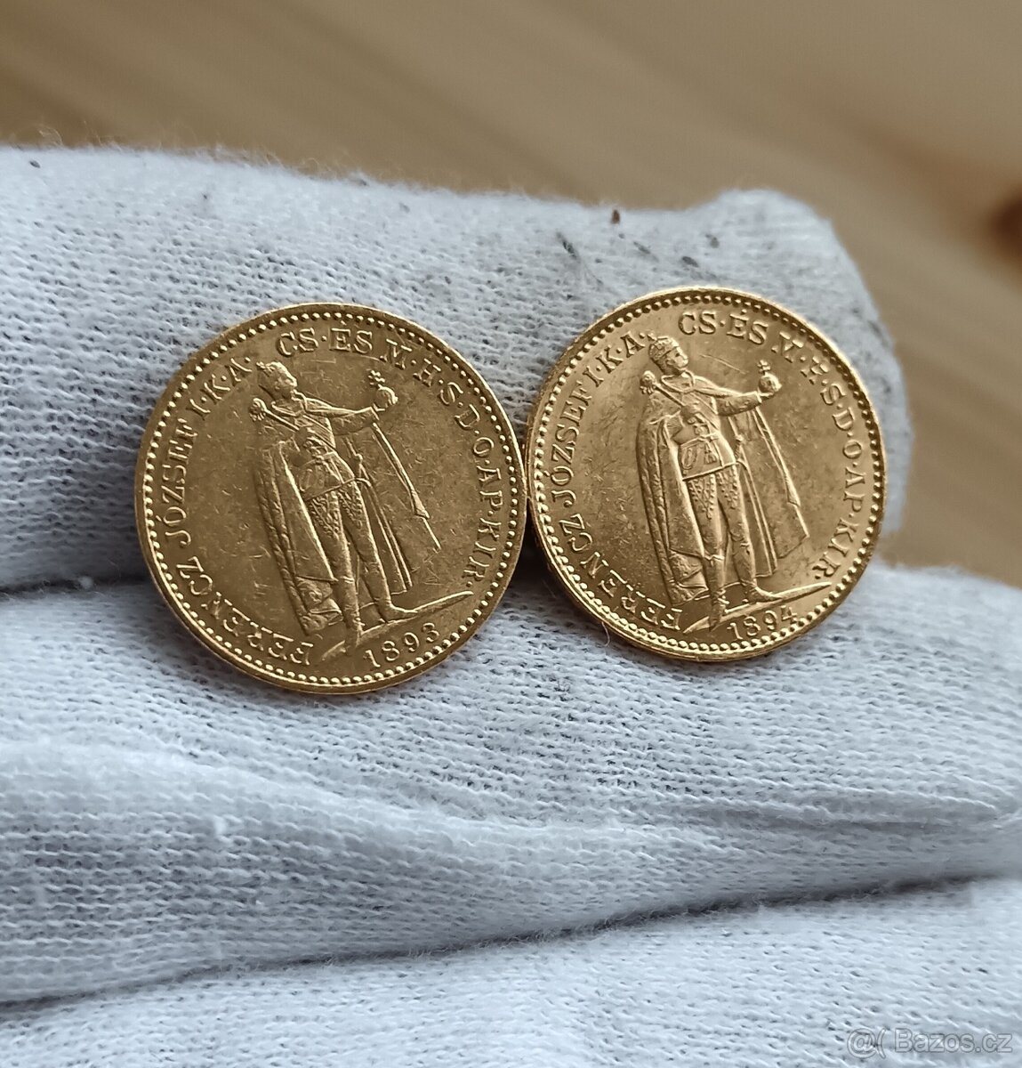 Zlaté RU 20koruny KB František Josef I..