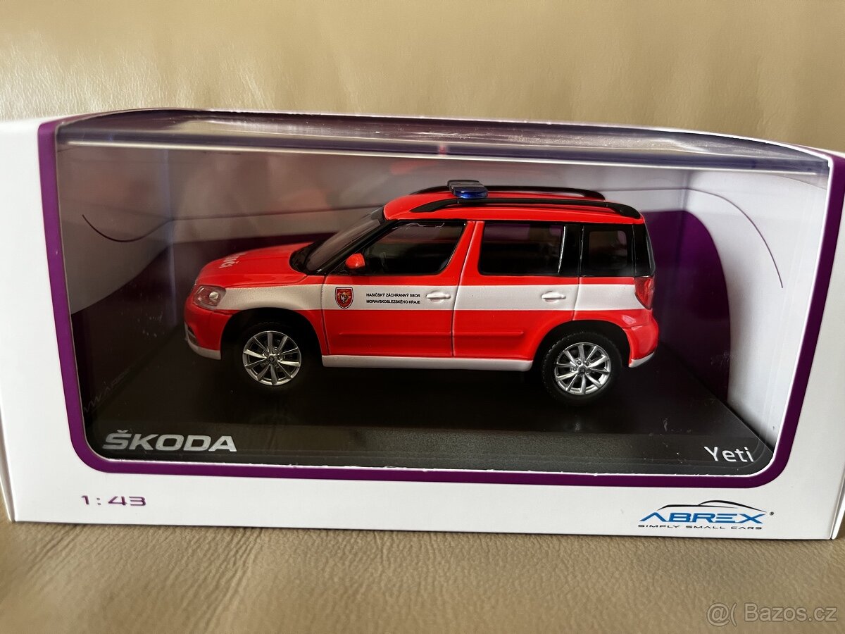 ŠKODA YETI FL HSZ MORAVSKOSLEZSKÉHO KRAJE ABREX