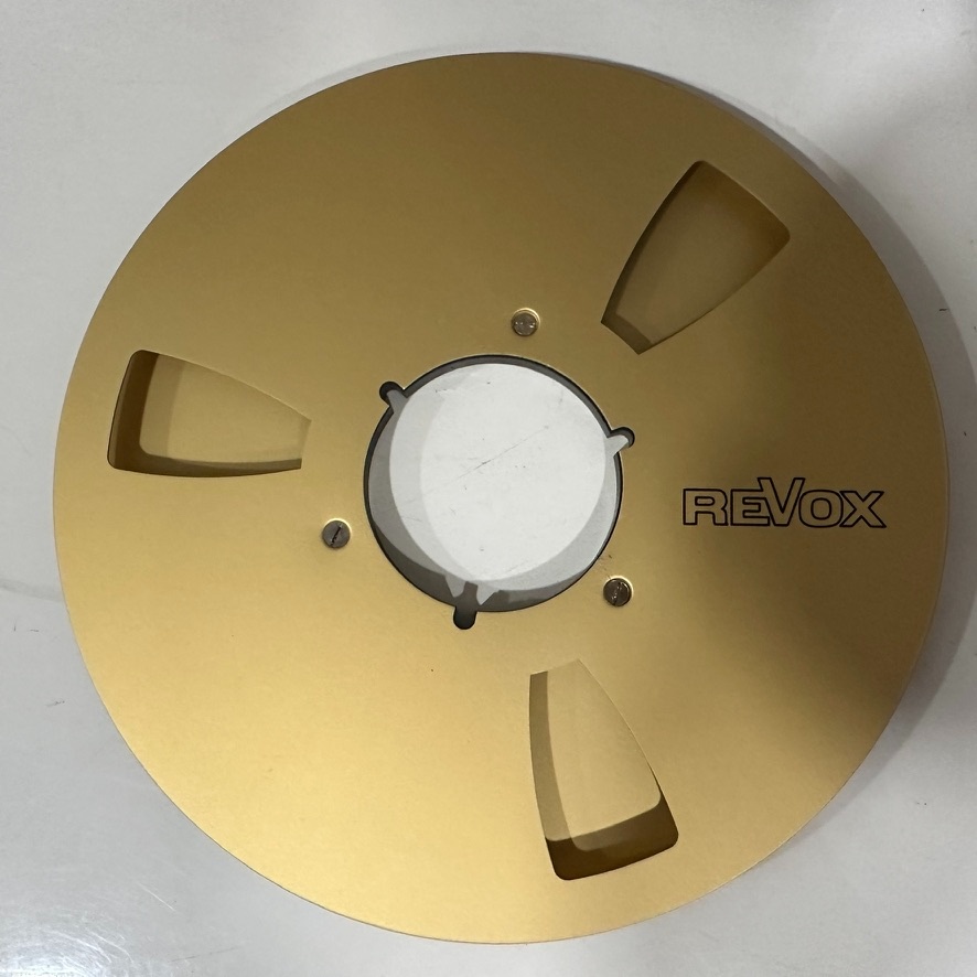 Revox alu cívka 26,5cm - zlatá