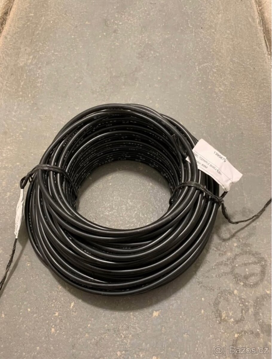 Kabel TCEPKPFLE 3x4x0,4 telekomunikační kabel 65m