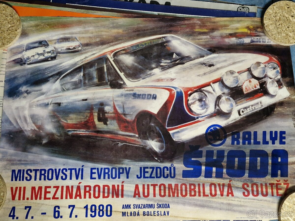 Plakáty a kalendáře Škoda