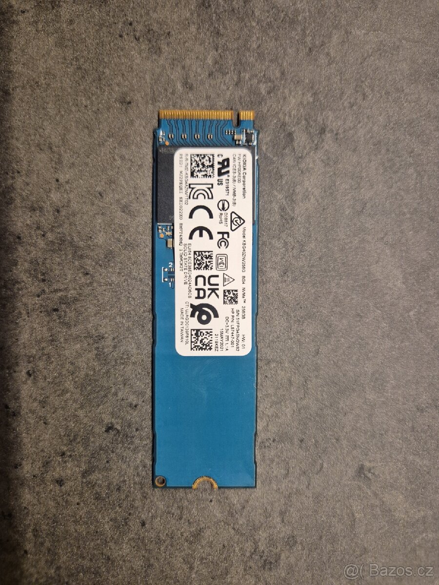 SSD Disk 256 GB NVMe