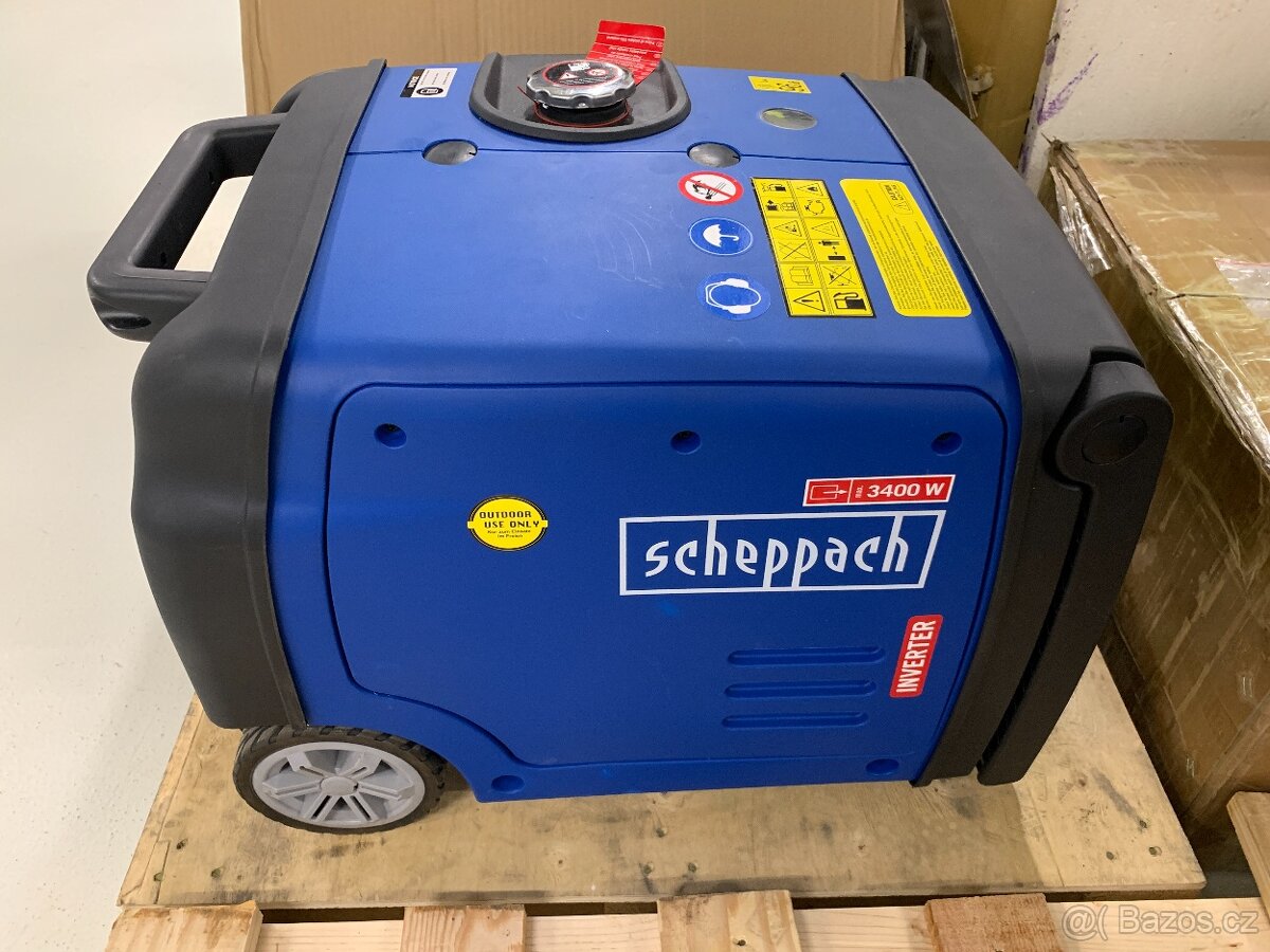 Scheppach SG 3400i - invertorová elektrocentrála 3400 W