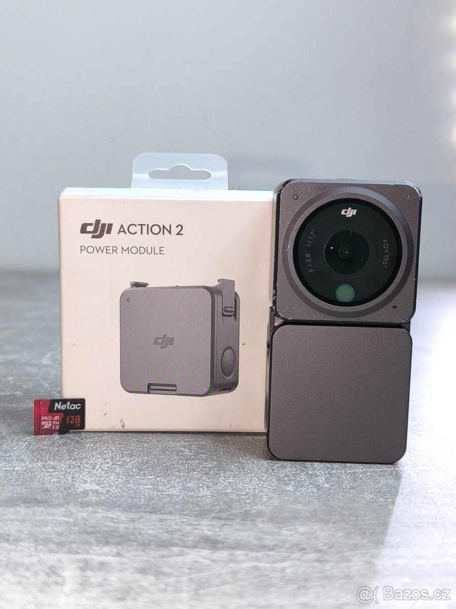 🎥 DJI Action 2 32GB Power Combo – NOVÝ dobíjecí modul.