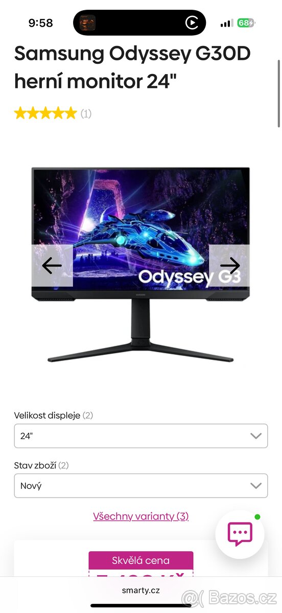TIGO Gamer R5-4500 3050 - 1TB 16GB + Samsung Odyssey G30D