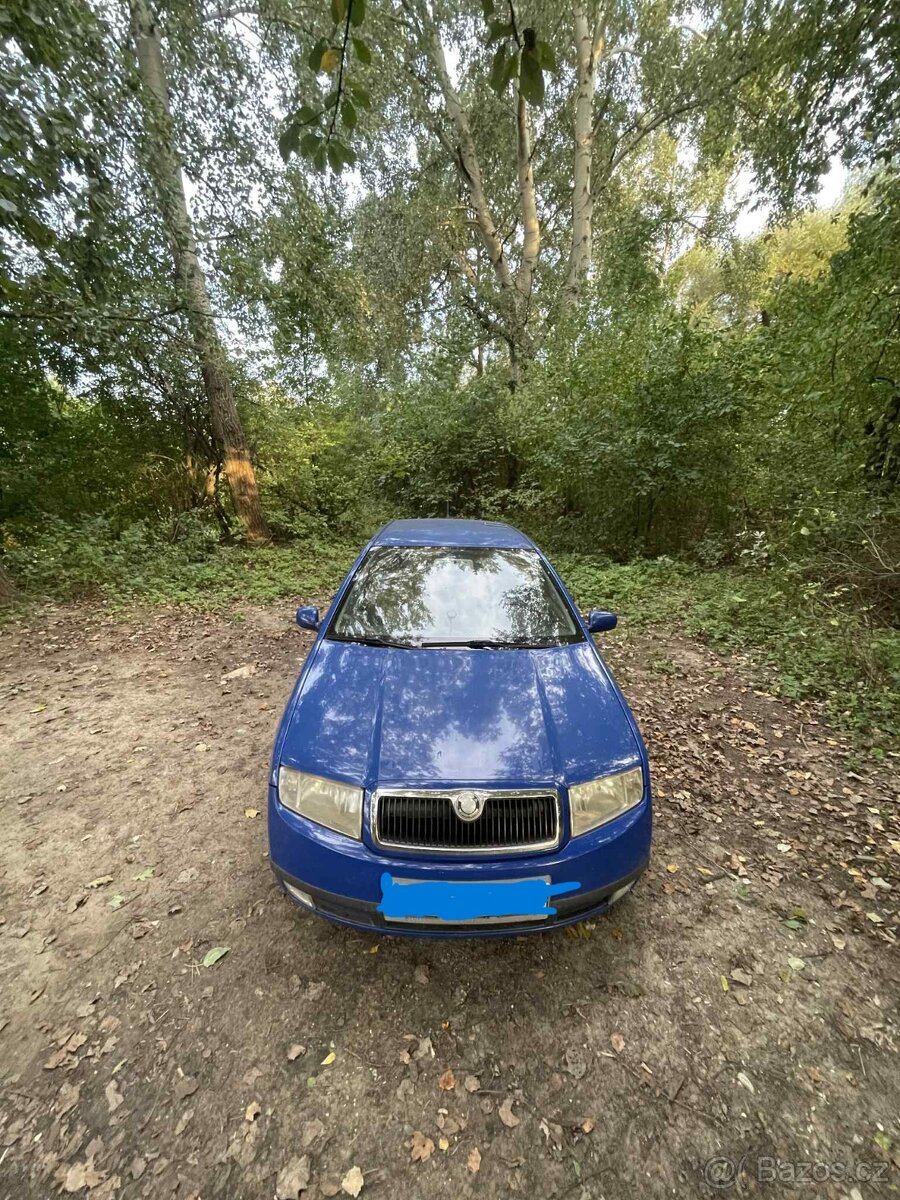 škoda fabia mk1 1.4 mpi 55kw benzín – na náhradní díly