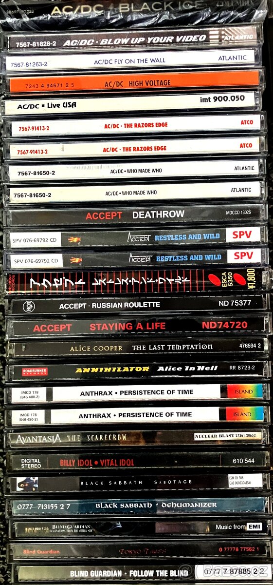 HELLOWEEN IRON MAIDEN METALLICA JUDAS PRIEST KISS