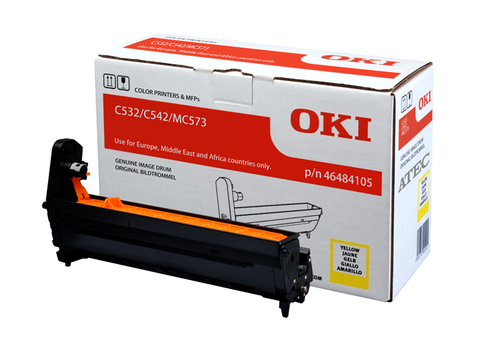 OKI C532Y, 46484105 Yellow originální drum unit 30k