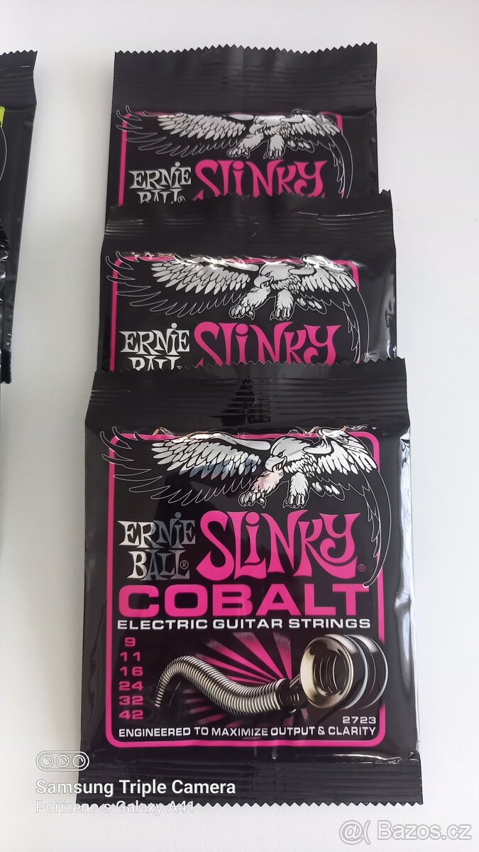 Struny na elektrickou kytaru Ernie Ball