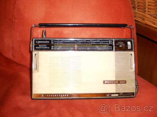 Tranzistorové radio Rossia 301