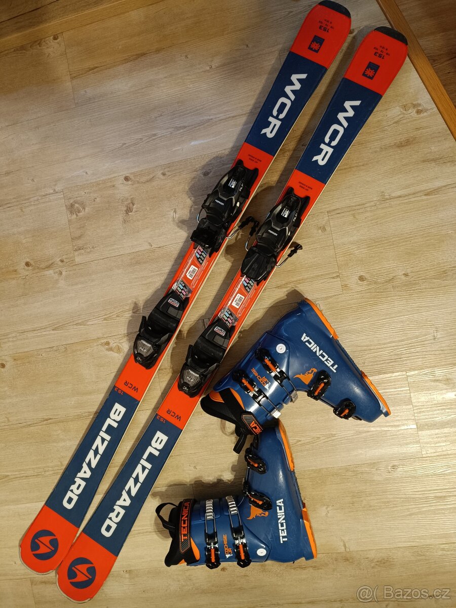 PRODÁM SET LYŽE BLIZZARD 153 + BOTY TECHNICA 26