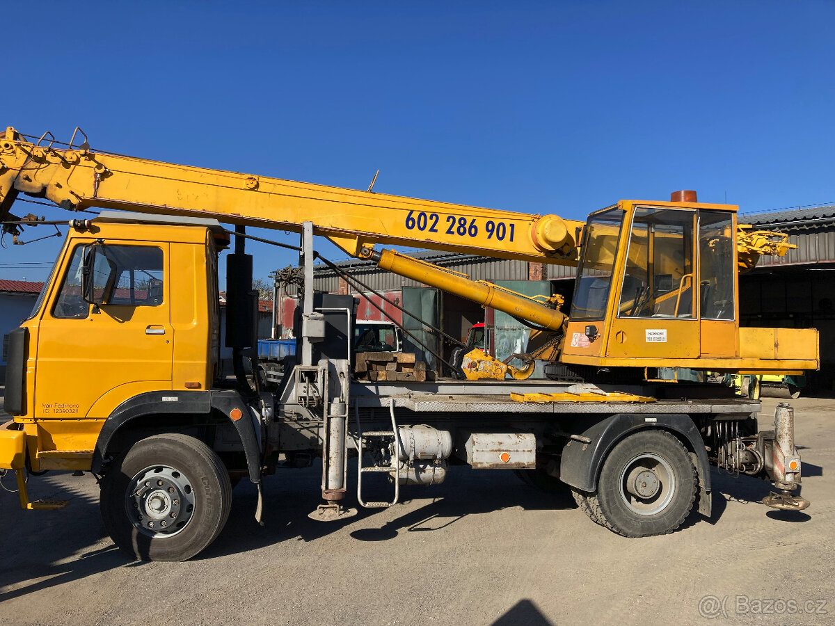 Jeřáb ČKD - AD14 na podvozku LIAZ