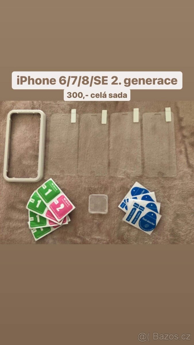 Skla na iPhone 6/7/8/SE 2. generace