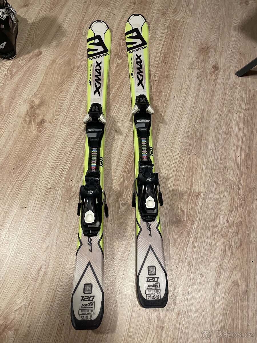 Dětské lyže salomon vel. 120