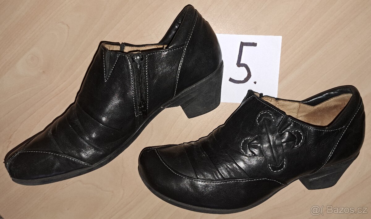Kožené boty č: 5.-38.