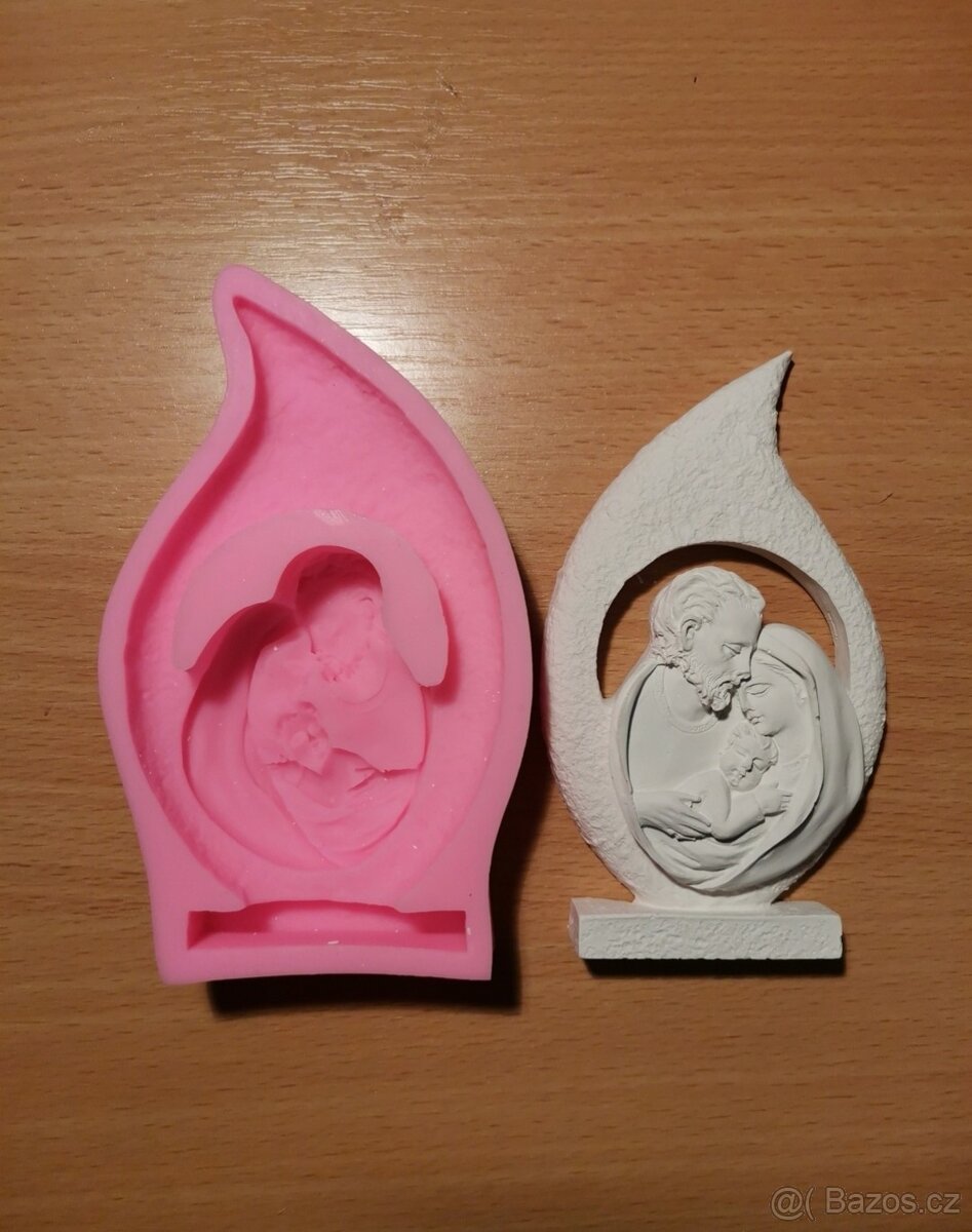 Silikonová forma - Svatá rodina